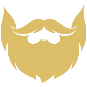 Een icoon van een man met een baard